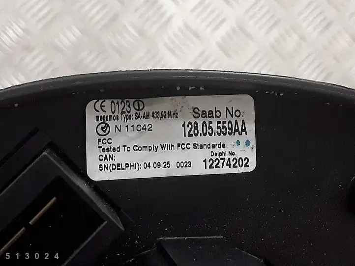 Saab 9-3 Ver2 (2003 - 2007) 12805559aa Включатель стеклоочистителей — фото 2