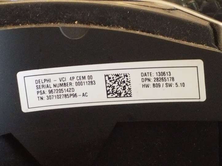 Citroen DS4 (2010 - 2016)  96754515ZD Руль