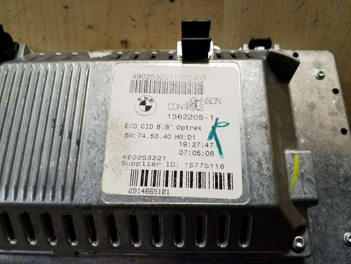 BMW X5 E70 (2006 - 2013)  1562205 Экран/ дисплей / маленький экран