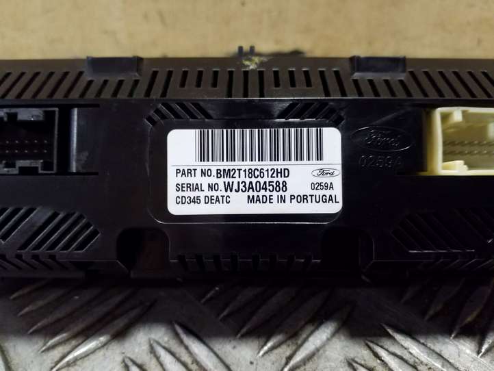 Ford Mondeo MK IV (2007 - 2014)  BM2T18C612HD Блок управления кондиционера воздуха / климата/ печки (в салоне)