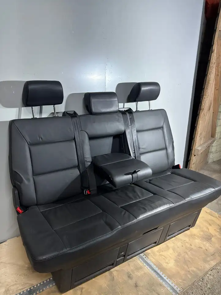 Volkswagen Multivan T5 (2003 - 2015) Третий ряд сидений — фото 4