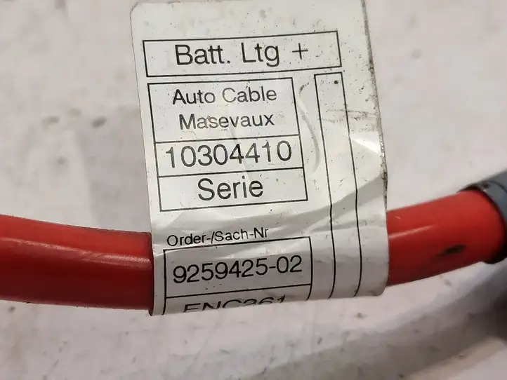 BMW 3 F30 F35 F31 (2012 - 2018) 922775204 Плюсовой провод аккумулятора — фото 7