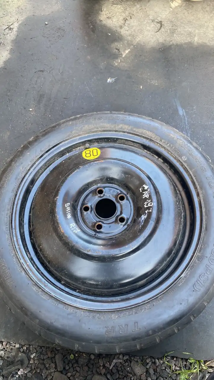 Toyota Avensis T250 (2006 - 2009) 5X100 Запасное колесо R17 — фото 1