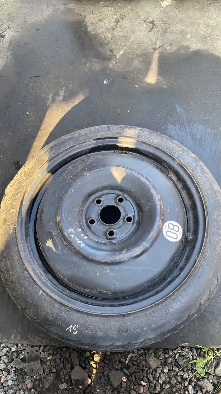 Toyota Avensis T250 (2006 - 2009) 5X100 Запасное колесо R17 — фото 1