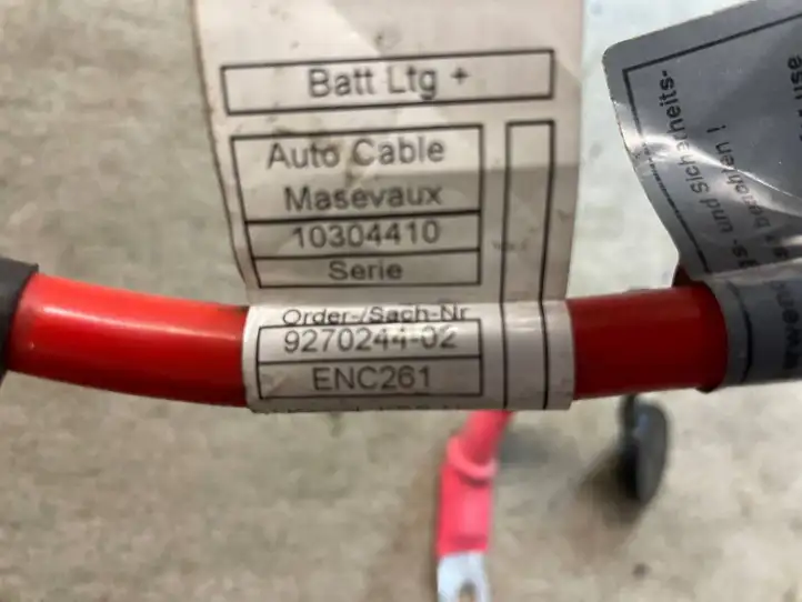 BMW 3 F30 F35 F31 (2012 - 2018) ENC261 Плюсовой провод аккумулятора — фото 4
