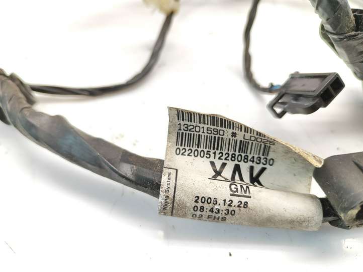 Opel Zafira (2003 - 2006)  13201590 Проводка передних дверей