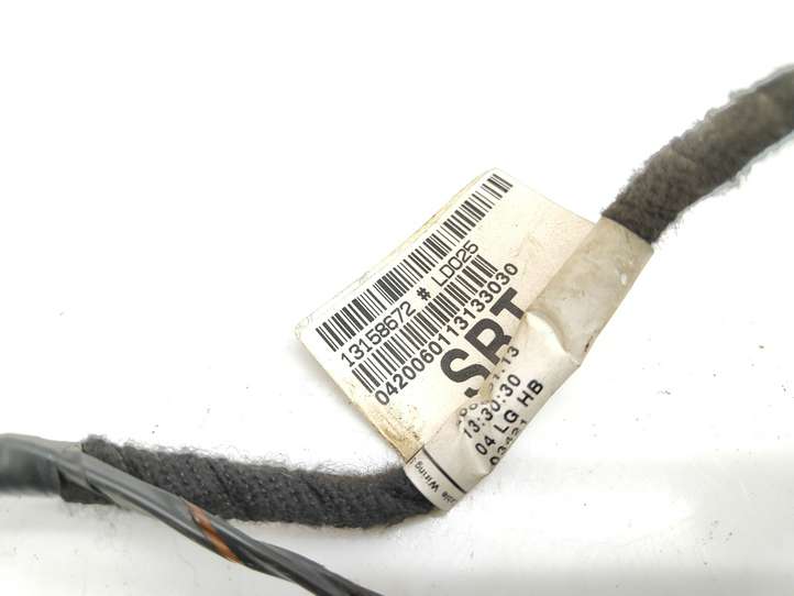 Opel Zafira (2003 - 2006)  13158672 Проводка крышки багажника