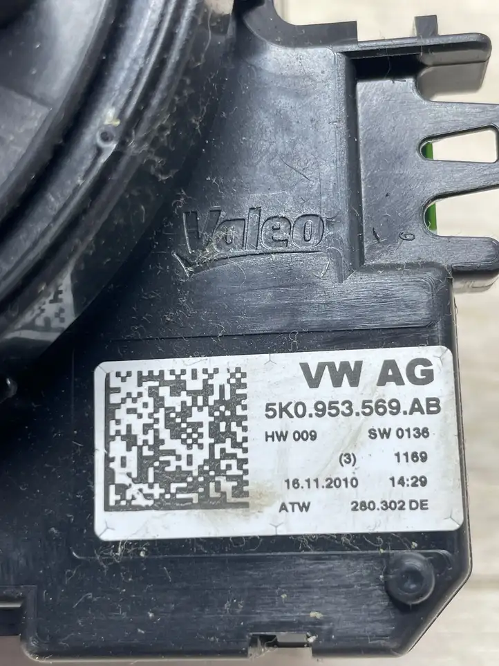 Volkswagen PASSAT B7 (2011 - 2014) 5K0953569AB Контактное кольцо SRS — фото 3
