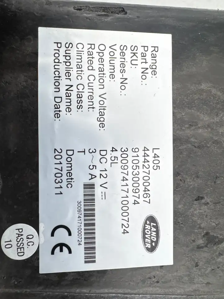 Land Rover Range Rover Sport L494 (2013 - 2017) CK52044K02AB Автомобильный холодильник — фото 3