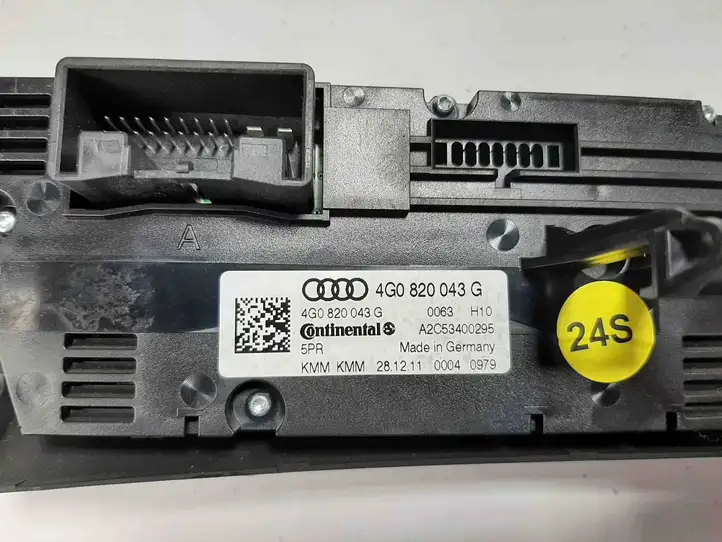 Audi A6 C7 (2011 - 2014) 4G0820043G Управление климат контролем — фото 4
