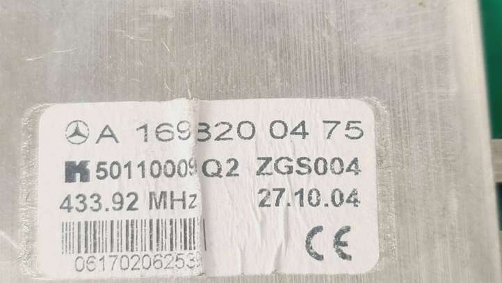 Mercedes-Benz A W169 (2004 - 2012)  A1698200475 Другие блоки управления / модули