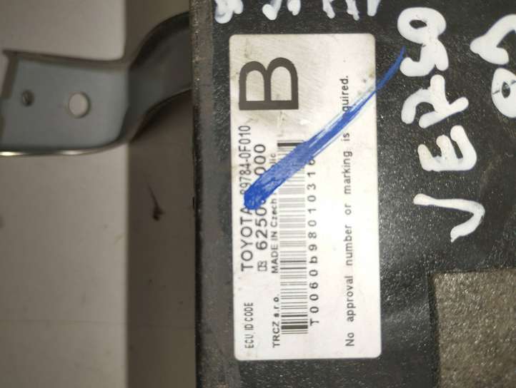 Toyota Verso (2009 - 2012)  897840F010 Другие блоки управления / модули