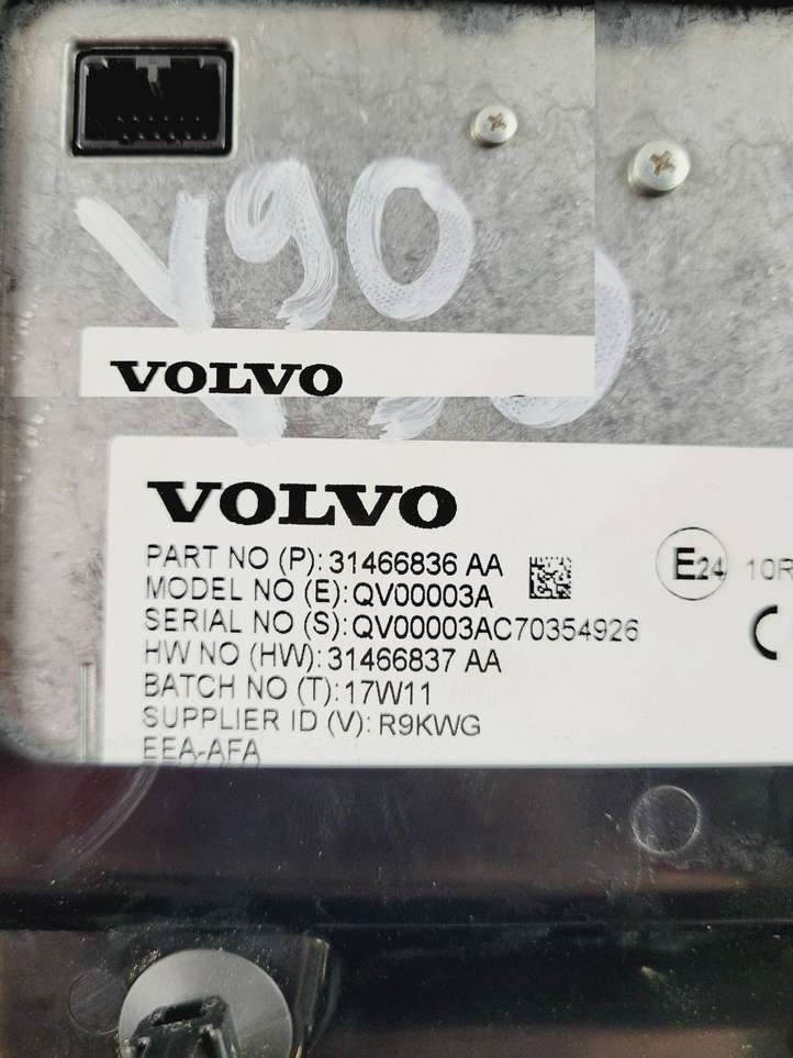 Volvo V90 (2016 - 2020)  31466836 Экран/ дисплей / маленький экран