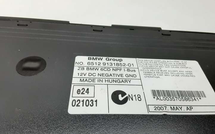 BMW X3 E83 (2003 - 2010)  9131852 CD/DVD чейнджер