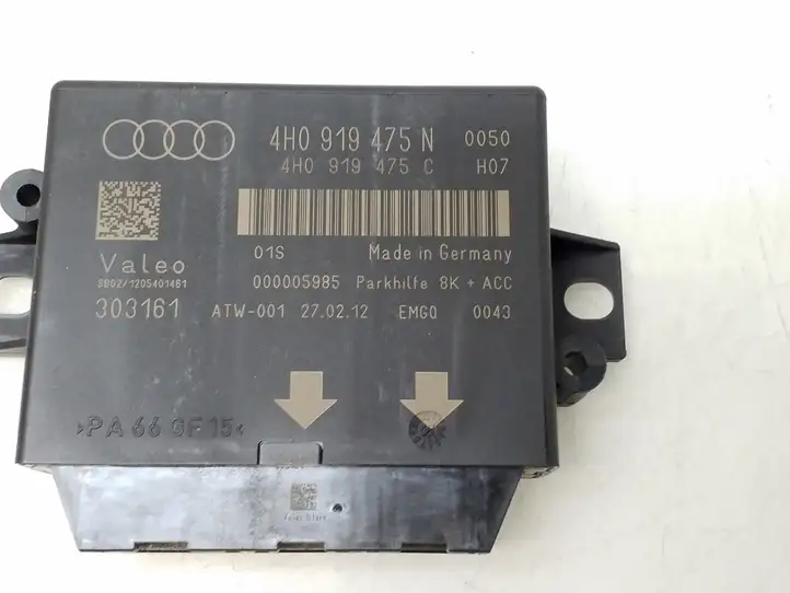 Audi A6 C7 (2011 - 2014) 4H0919475N Блок управления парктрониками — фото 1