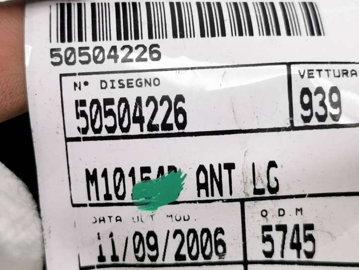 Alfa Romeo 159 (2005 - 2011)  50504226 Проводка передних дверей