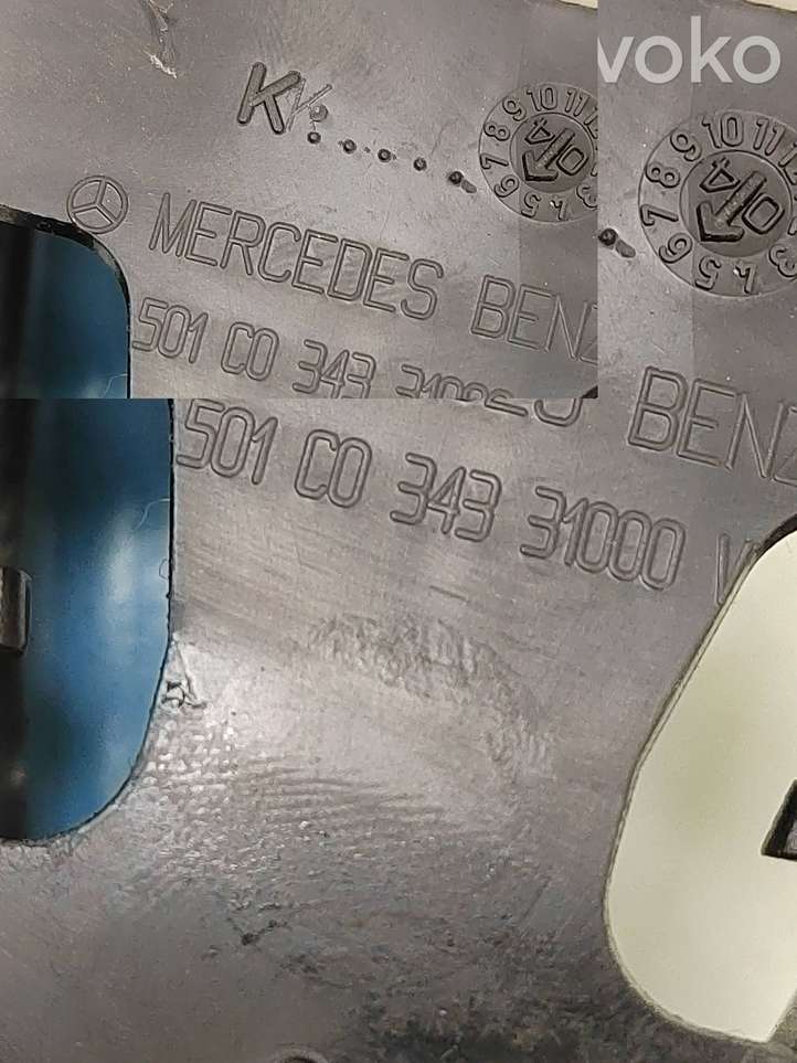 Mercedes-Benz E W211 (2002 - 2009)  501C034331000V Передняя звукоизоляция