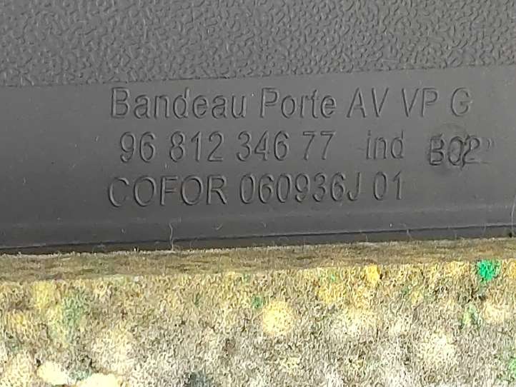 Citroen Berlingo (2003 - 2007)  9681235277 Обшивка передней двери