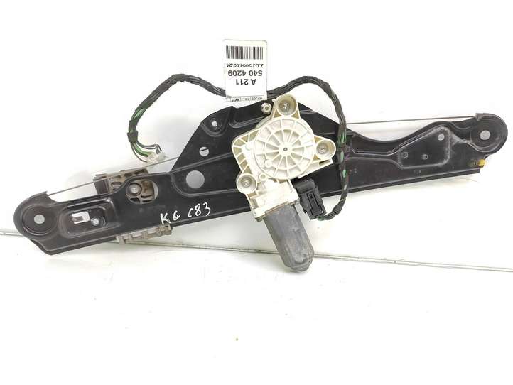 Mercedes-Benz E W211 (2002 - 2009)  A2115404209 Механизм подъема окон задней двери