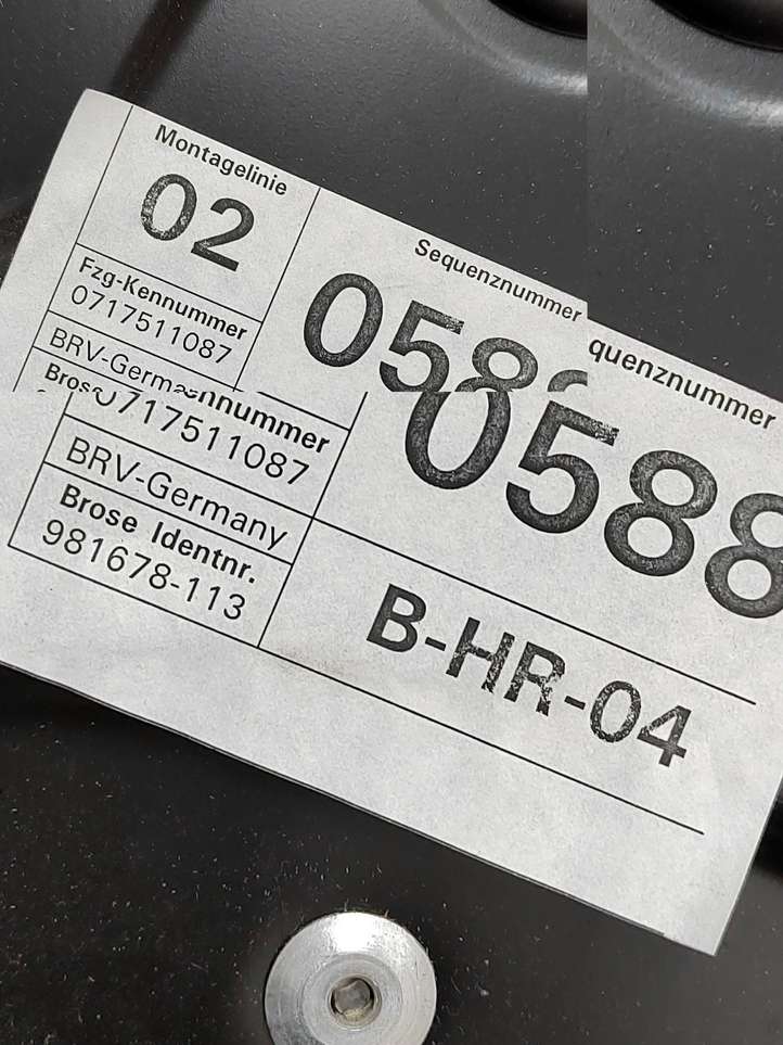 Volkswagen PASSAT B6 (2005 - 2010)  3C4839756H Механизм для электрического подъема окон передней двери (без двигателя)