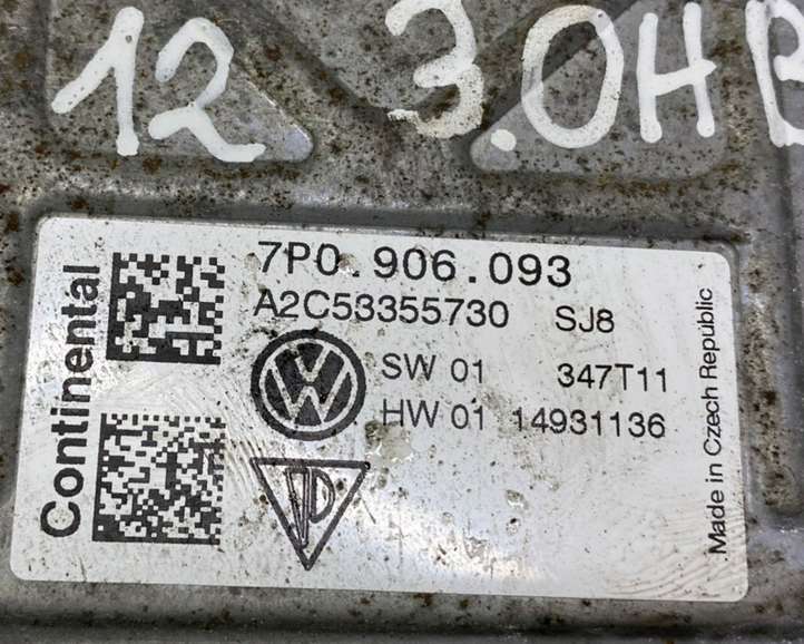 Volkswagen Touareg II (2010 - 2018)  7P0906093 Блок управления топливного насоса