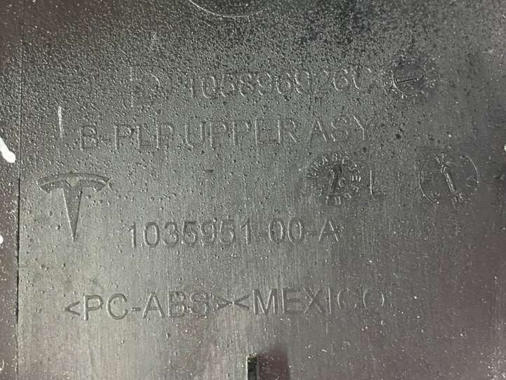 Tesla Model X (2015 - 2021)  103595106H Отделка стойки (B) (верхняя)