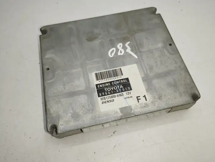 Toyota Corolla Verso AR10 (2004 - 2009) 896610F010 Блок управления двигателем (ЭБУ) — фото 1