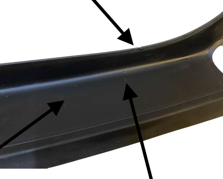 Tesla Model X (2015 - 2021)  106235600B Обшивка крышки багажника