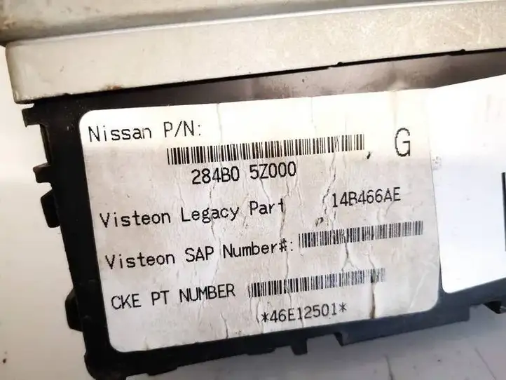 Nissan Quest (2003 - 2009) 284b05z000 Модуль комфорта — фото 2
