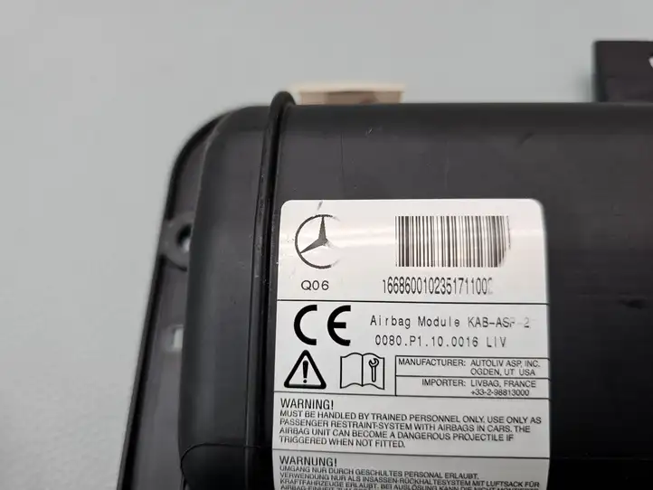 Mercedes-Benz GLE W166/C292 (2015 - 2019) A1668602402 Подушка безопасности пассажира — фото 7