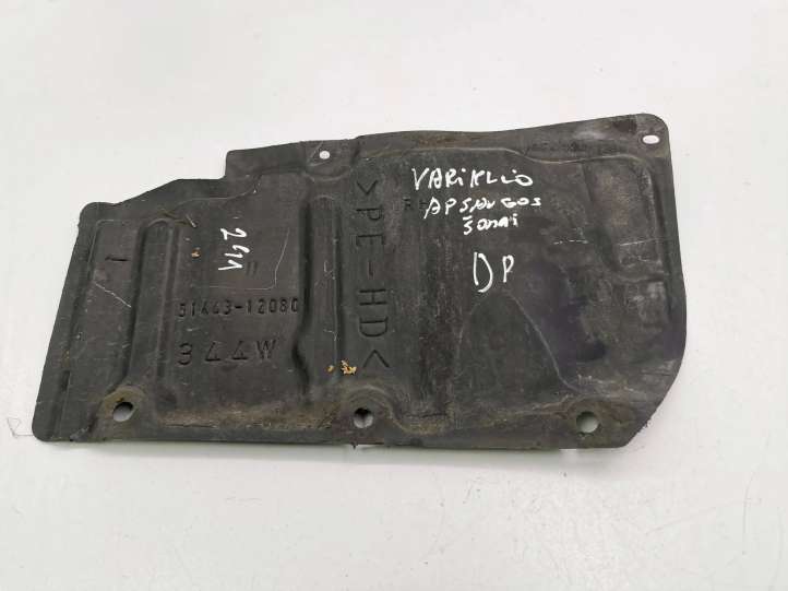 5144312080 Toyota Prius (XW30) Variklio dugno apsauga