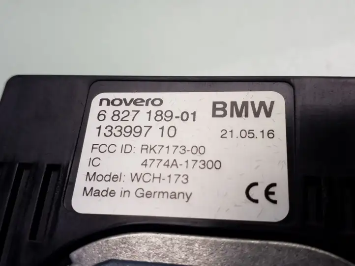 BMW 7 G11 G12 (2015 - 2022) 6827189 Модуль беспроводной зарядки — фото 3
