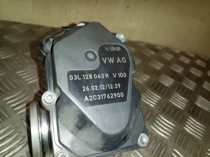 Audi TT TTS Mk2 (2010 - 2014) 03L128063R Дроссельная заслонка — фото 7
