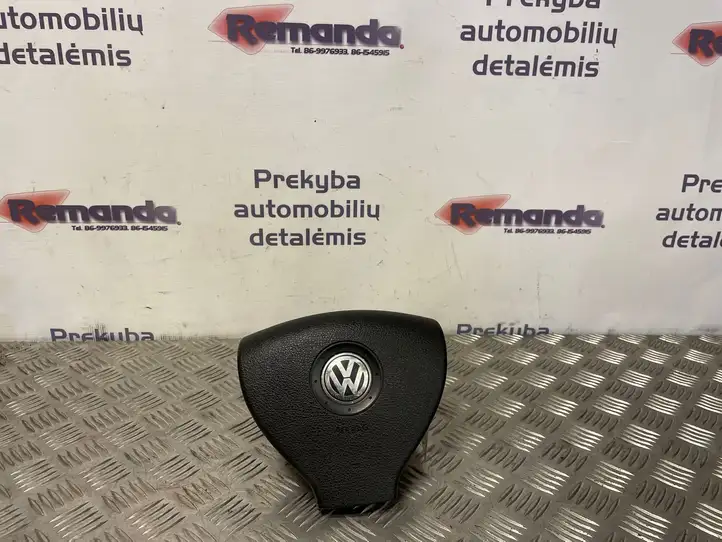 Volkswagen Caddy (2004 - 2010) Подушка безопасности руля — фото 1