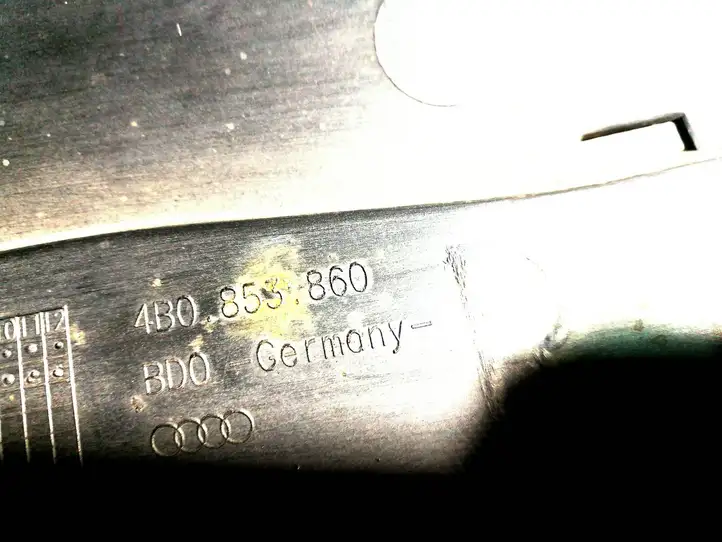 Audi A6 S6 C5 4B (2001 - 2004) 4B0853860 Порог кузова — фото 2