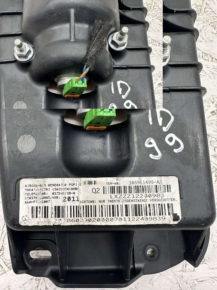 Mercedes-Benz C W204 (2007 - 2014)  306951499 Подушка безопастности пассажира