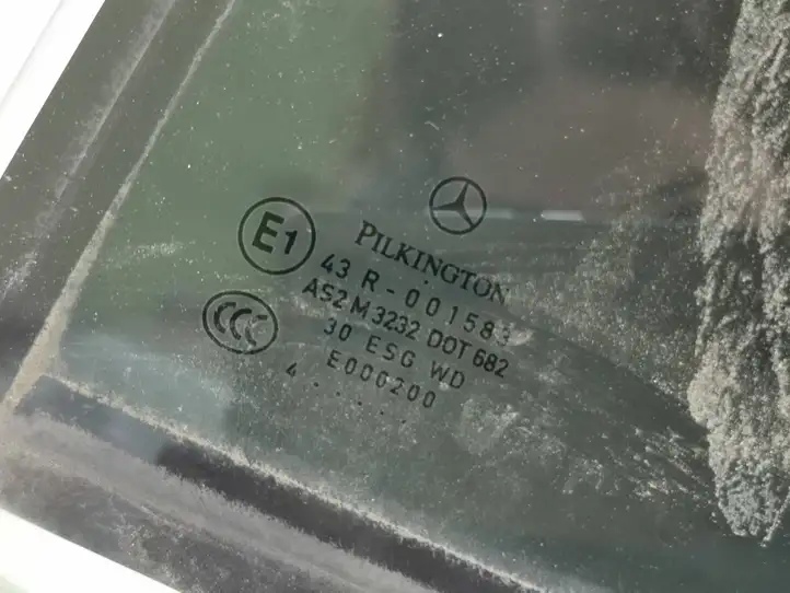 Mercedes-Benz A W169 (2004 - 2012) E143R001583 Стекло задней двери — фото 2