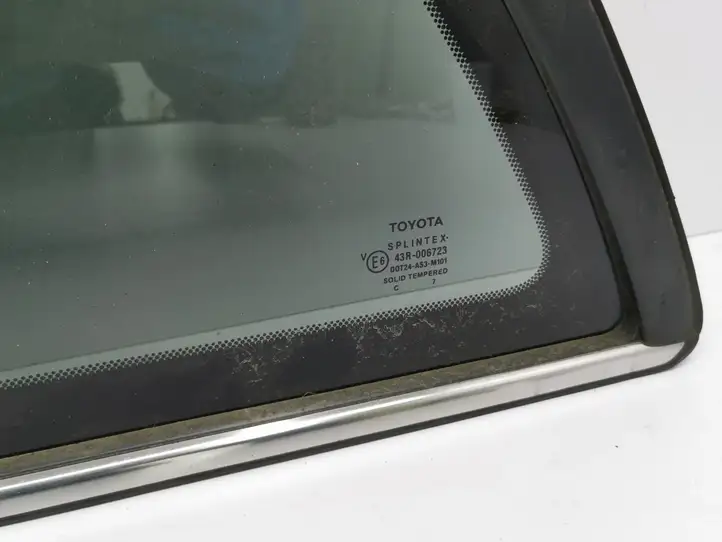 Toyota Avensis T250 (2006 - 2009) E643R006723 Заднее боковое стекло — фото 2