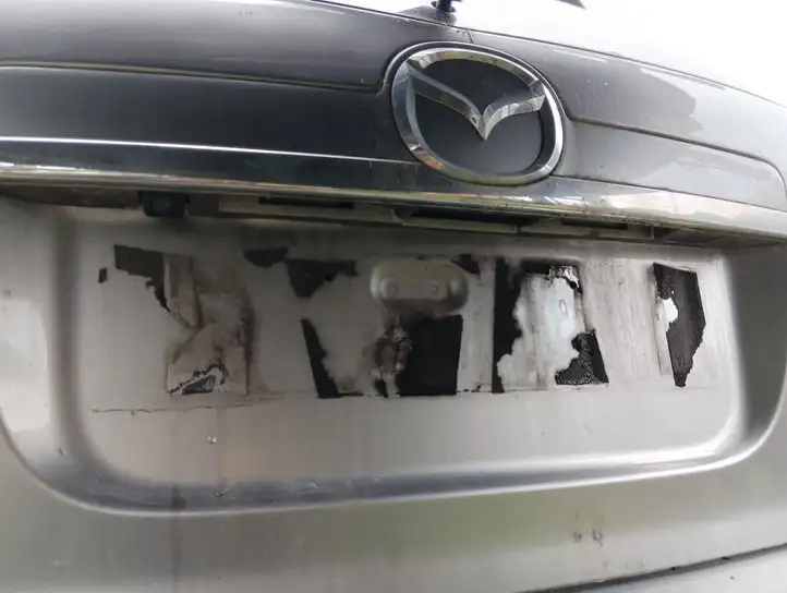 Mazda CX-7 (2009 - 2014) Крышка багажника — фото 2