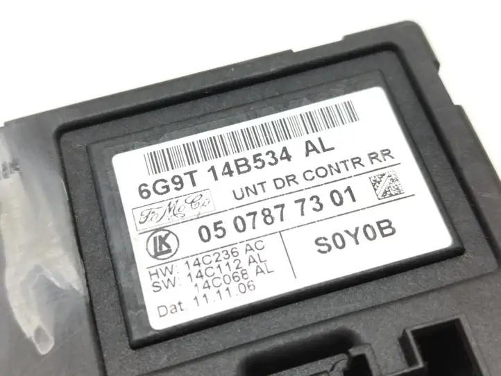 Ford S-MAX (2006 - 2010) 6G9T14B534AL Блок управления дверью — фото 2