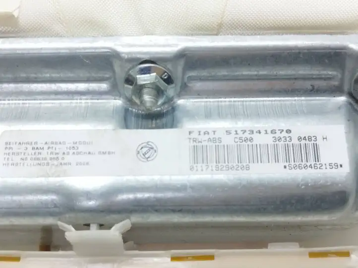 Fiat Stilo (2001 - 2010) 517341670 Подушка безопасности пассажира — фото 2