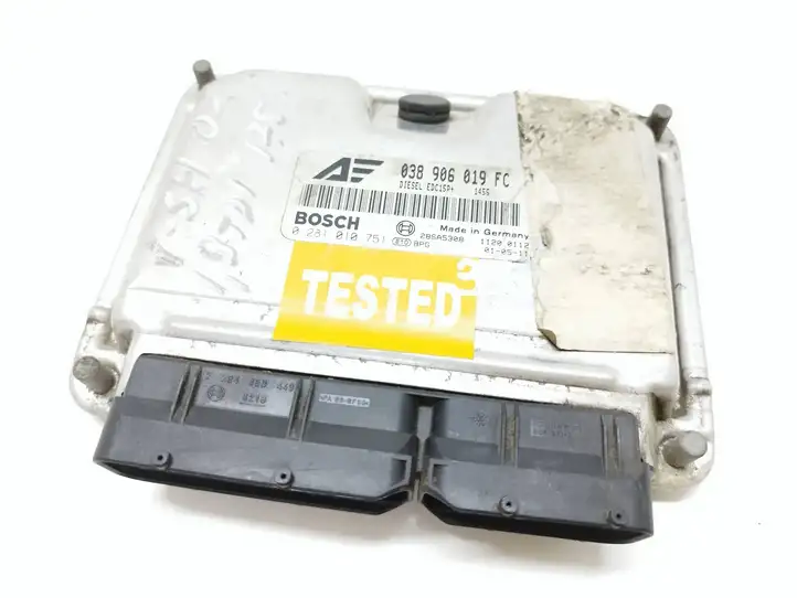 Volkswagen Sharan (2000 - 2003) 038906019FC Блок управления двигателем (ЭБУ) — фото 1