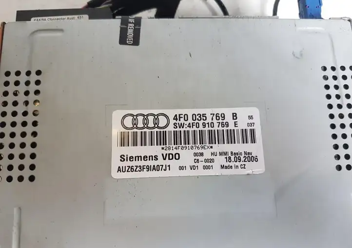 Audi A6 S6 C6 4F (2004 - 2008) 4F0035769B Навигационный привод CD/DVD — фото 4