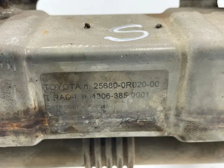 Toyota Corolla Verso AR10 (2004 - 2009) 256800R020 Охладитель клапана EGR — фото 2