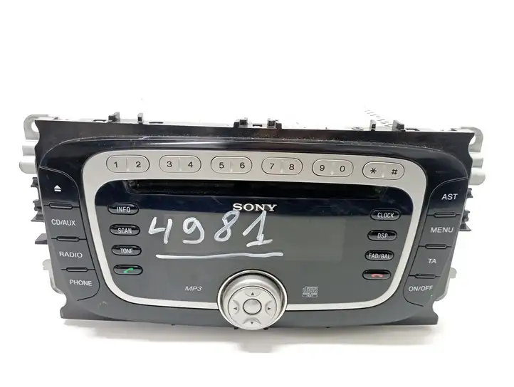 Ford Focus (2005 - 2008) 7M5T18C939JE Магнитола / мультимедийная система — фото 1