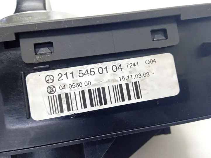 Mercedes-Benz E W211 (2002 - 2009) 2115450104 Включатель фонарей — фото 2