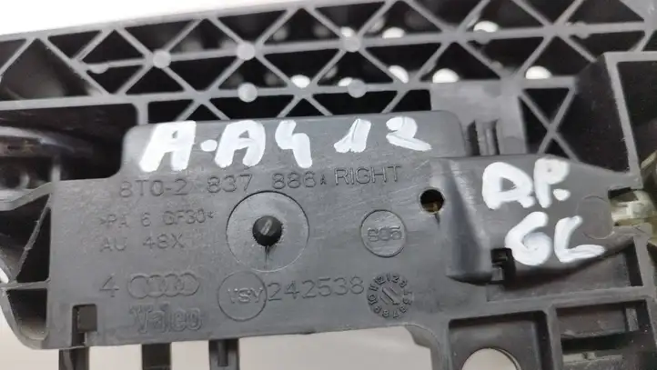 Audi A4 S4 B8 8K (2011 - 2015) 8T02837886 Наружная ручка задней двери — фото 2