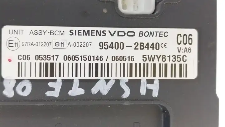 Hyundai Santa Fe (2005 - 2009) 954002B440 Модуль комфорта — фото 2