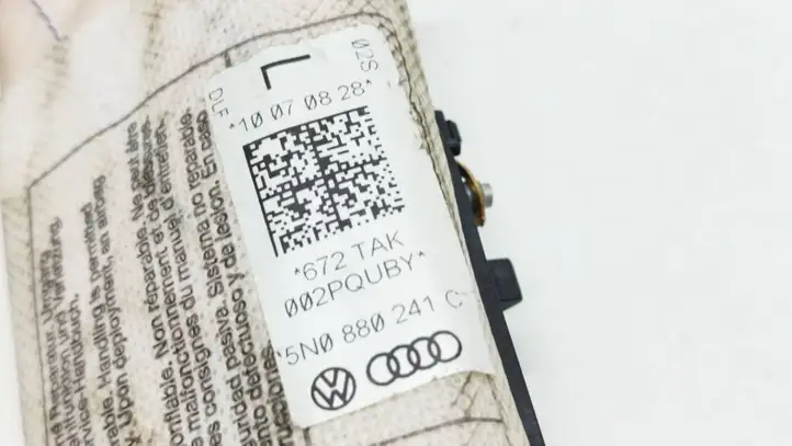 Volkswagen Tiguan (2007 - 2011) 5N0880241C Подушка безопасности сиденья — фото 2