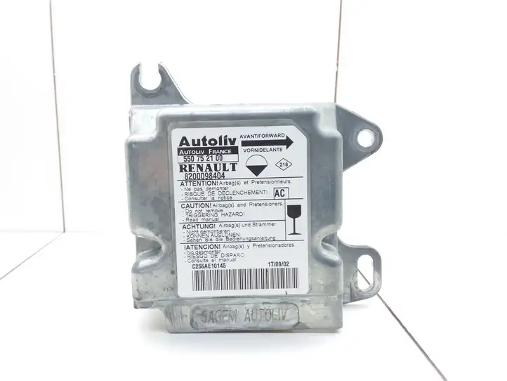 Renault Megane I (1995 - 2002) 550752100 Блок управления SRS — фото 1